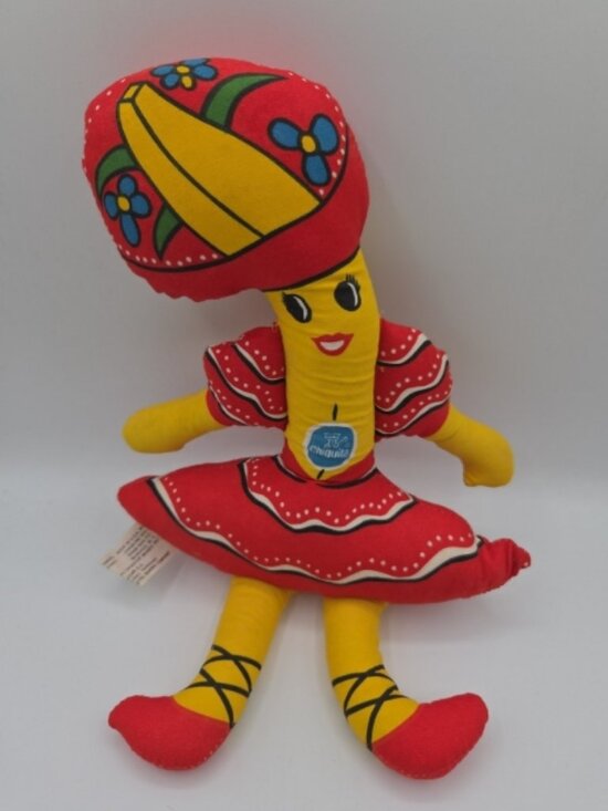 Vintage 1975 Chiquita Banana Advertising Doll – Chase Bag Co. – United Brands